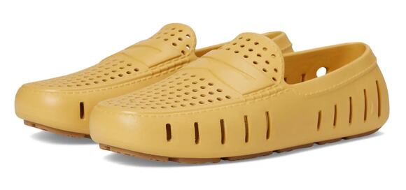 Floafers Mens Country Club Driver 2.0 Loafer Size 11 Yellow Dunne Gum NWT main image 6